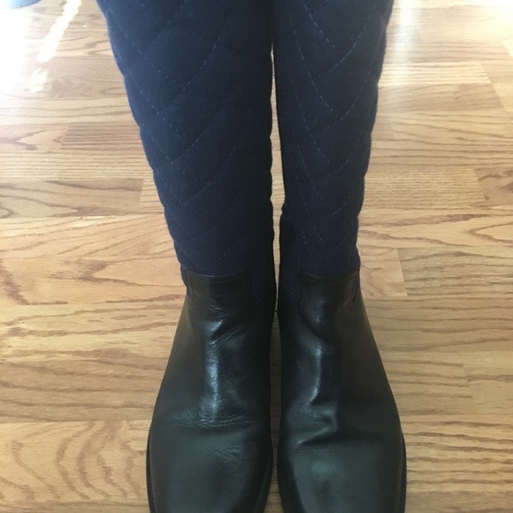 SOLD!!! Tory Rosalie quilted riding boots - Picture 5 of 7